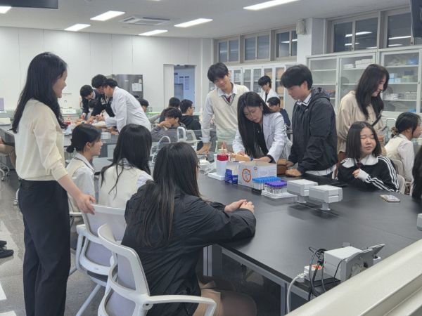 김해대학교, 구산고 학생 대상 이틀간 직업진로체험 운영
